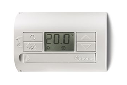 FINDER 1T3190030100 TERMOSTATO PARED ELECTRONICO BLANCO CON PANTALLA DIGITAL
