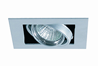CONALUX 3008-01 LUMINARIA EMPOTRAR KARDAN 1x50W BLANCO
