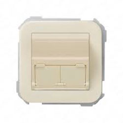 SIMON 31086-31 Base adaptadora SIMON 31 para conexiones informáticas marfil