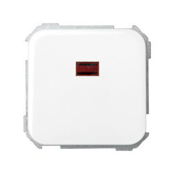 SIMON 31102-30 Interruptor SIMON 31 unipolar con piloto blanco nieve