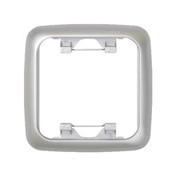 SIMON 31611-33 MARCO 1 ELEM.87x87 S.31 ALUMINIO