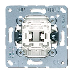 JUNG 501U MECANISMO INTERRUPTOR UNIPOLAR 10AX/250V
