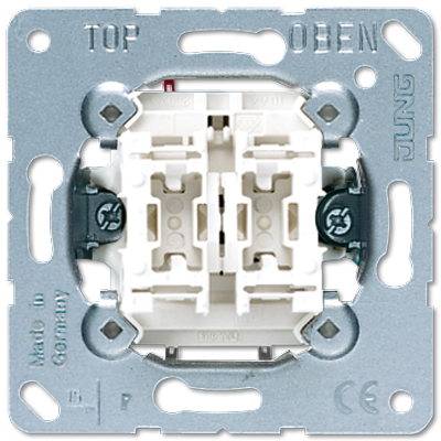 JUNG 505U MECANISMO DOBLE INTERRUPTOR 10AX/250V
