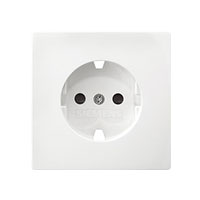 BJC 5UH12724WH TAPA SCHUKO STYLE P/18524 BLANCO POLAR