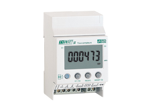 DELTA DORE 6110019 INDICADOR CONSUMO TYWATT-30 INSTALACION MONOFASICO
