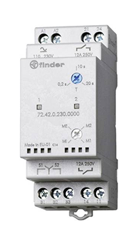 FINDER 724202300000 RELE ALTERNANCIA SERIE 72 2 CONTACTO 12A 110-230V
