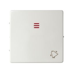 SIMON 82015-30 Tecla pulsador campana SIMON 82 con luminoso blanco nieve