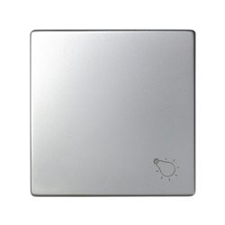 SIMON 82018-33 Tecla SIMON 82 para pulsador luz aluminio