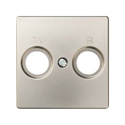 SIMON 82053-34 Tapa SIMON 82 toma R-TV cava