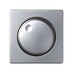 SIMON 82054-33 Tapa y botón SIMON 82 regulador electrónico de tensión aluminio