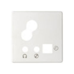 SIMON 82512-30 TAPA MANDO DIG.05212-39 BL.NIEVE