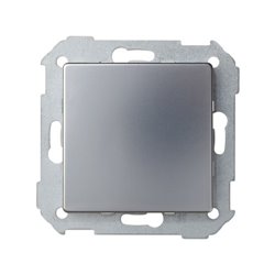 SIMON 82800-33 Placa ciega SIMON 82 aluminio