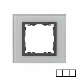 SIMON 82837-35 Marco SIMON 82 con 3 elementos nature cristal gris