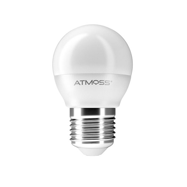 ATMOSS BLED-206 L.MINIESFERICA G45 SAMSUNG LED E27 6W 3200K