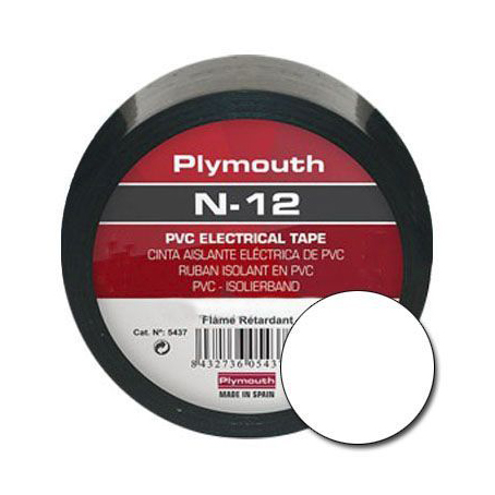 PLYMOUTH 5409 CINTA ELTCO.PVC N12 20mx19x0,15mm BL.