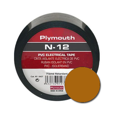 PLYMOUTH 5422 CINTA ELTCO.PVC N12 20mx19x0,15mm MR.