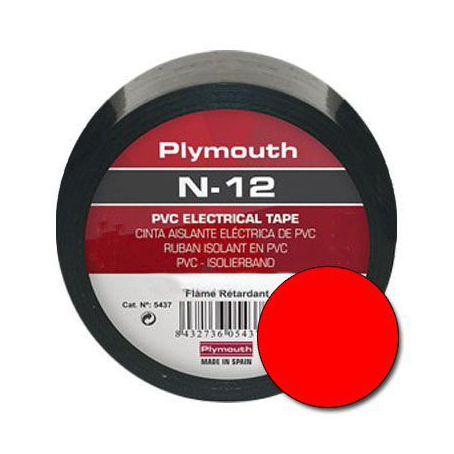 PLYMOUTH 5408 CINTA ELTCO.PVC N12 20mx19x0,15mm RJ.