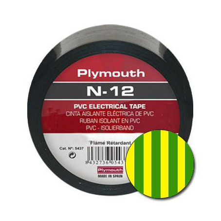 PLYMOUTH 5423 CINTA ELTCO.PVC N12 20mx19x0,15mm T/T-