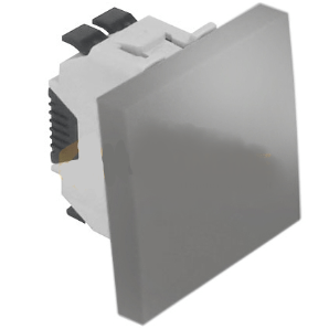 EFAPEL 45072 SAL CONMUTADOR LUMINOSOS 2 MODULOS Q-45 ALUMINIO
