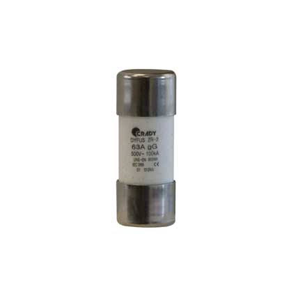 CRADY 0101265 FUSIBLE ZR-2 (22x58) 100A CLASE gG