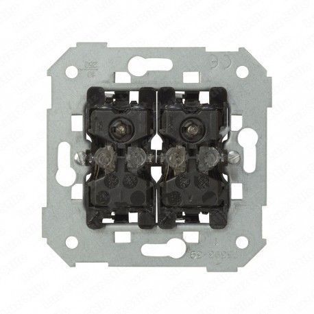 SIMON 75393-39 Grupo SIMON 75 de 2 pulsadores para conmutador luminoso 10A 250V