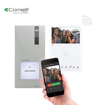 COMELIT 8451V KIT VIDEO QUADRA Y MINI WIFI 2 HILOS