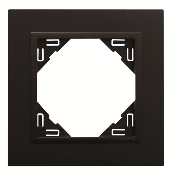 EFAPEL 90910 TRR MARCO SIMPLE LOGUS NEGRO/NEGRO