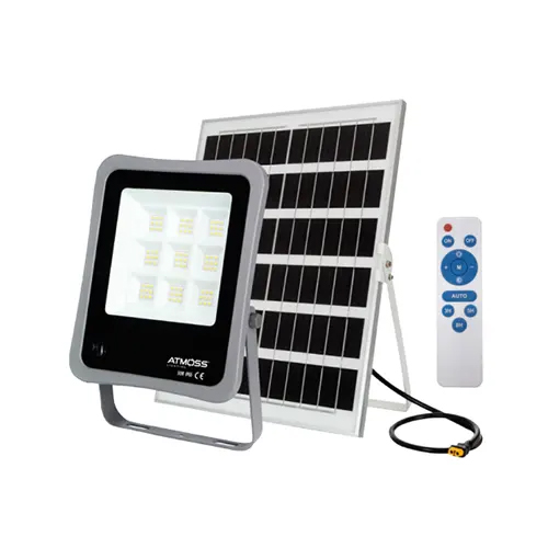 ATMOSS PRY-122 PROYECTOR SOLAR 50W CON MANDO IP65 5000K