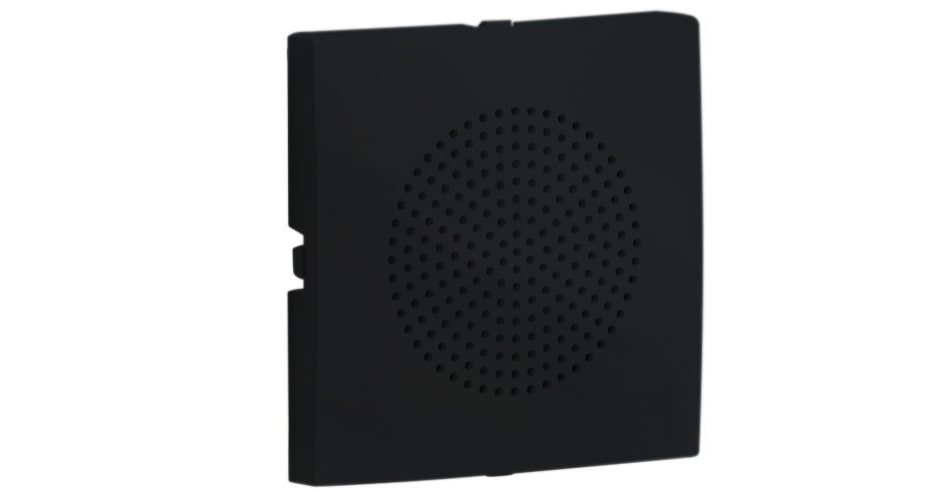 EFAPEL 90710 TPM TAPA PARA ALTAVOZ 2" TIMBRE LOGUS NEGRO
