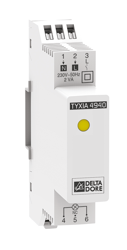 DELTA DORE 6351387 MICRO MOD.RECEPT.TYXIA 4940 CTROL.ILUM.