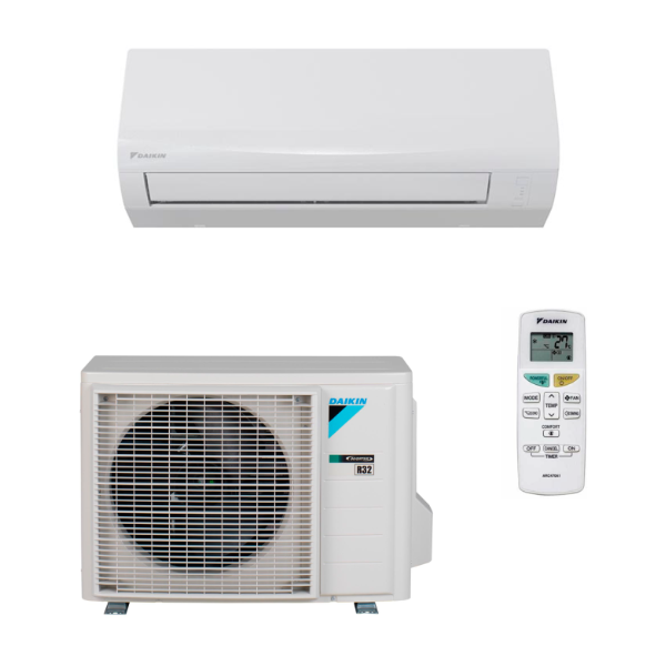 DAIKIN TXF25E Conjunto split SENSIRA FTXF25E + RXF25E R32 bomba de calor