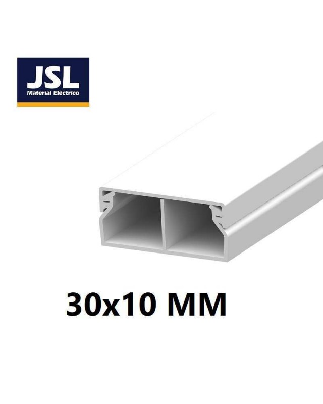 JSL 2 3010B CANALETA BLANCA 30X10
