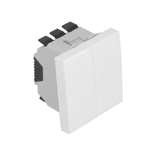 EFAPEL 45156 SBR DOBLE PULSADOR 2 MODULO Q-45 BLANCO