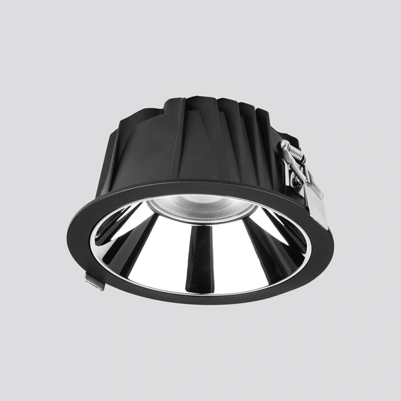 ILLUS 613092 DOWNLIGHT NEGRO 20W 3000K 1450LM IP65 Ø160x75MM