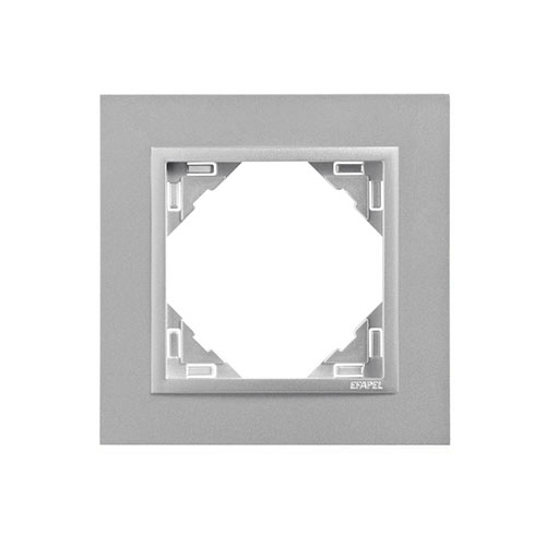 EFAPEL 90910 TAA MARCO SIMPLE LOGUS ALUMINIO/ALUMINIO