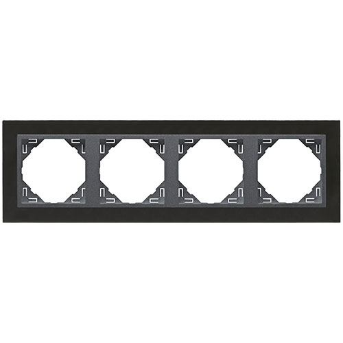 EFAPEL 90940 TQS MARCO CUADPL.LOGUS NIQUEL/GRIS