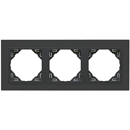 EFAPEL 90930 TSS MARCO TRIPLE LOGUS GRIS/GRIS