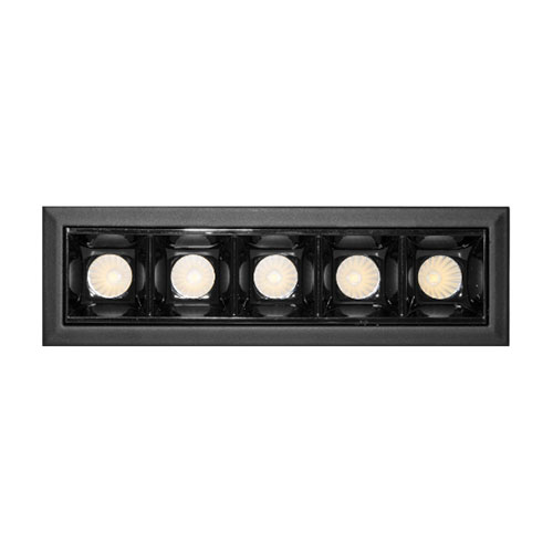 LEDS HOME LHLS110NN27 DOWNLIGHT MINI SPOT MATRIX 10W 2700K 900 LM NEGRO-NEGRO