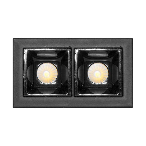 LEDS HOME LHLS14NN27 DOWNLIGHT MINI SPOT MATRIX 4W 2700K 360 LM NEGRO-NEGRO