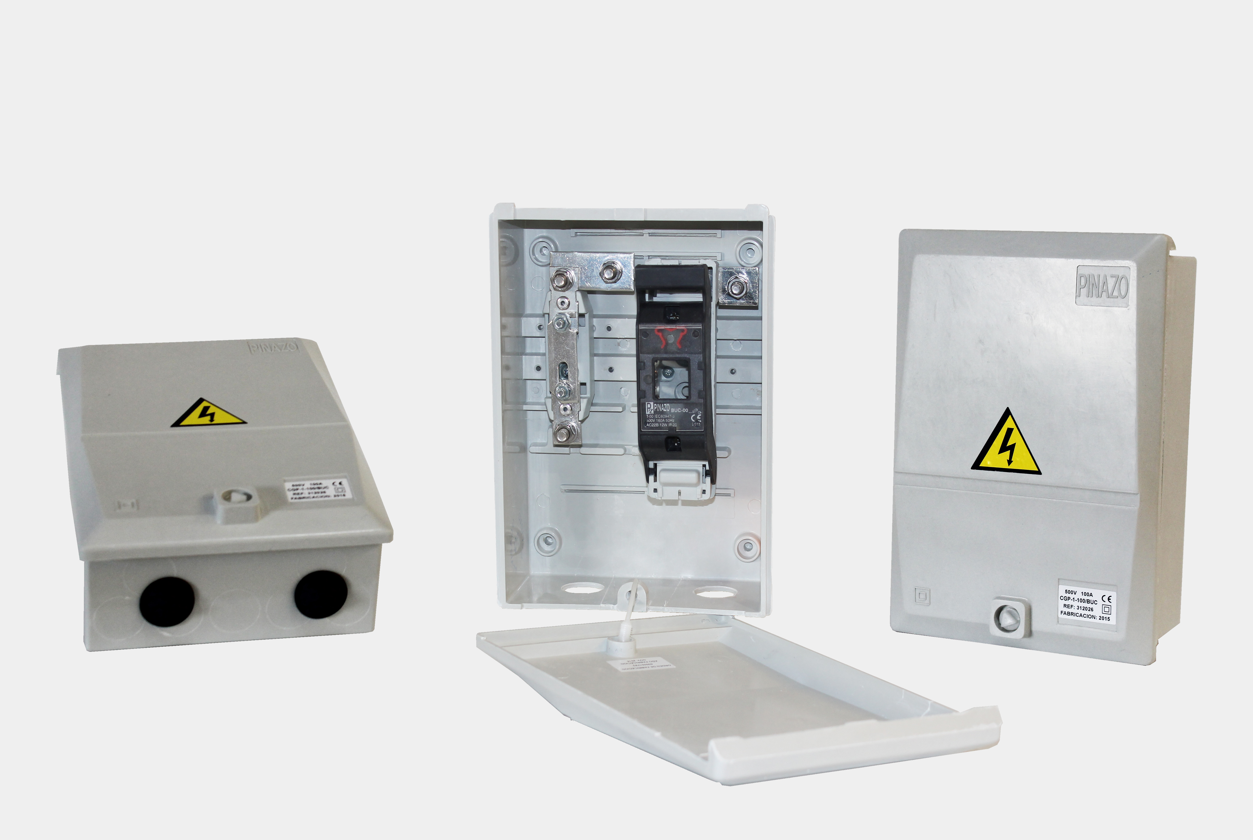 PINAZO 411580MA100CSF CAJA GENERAL DE PROTECCIÓN PNZ-CGP(BUC)-MA/160-CSA UF (RF:313206)