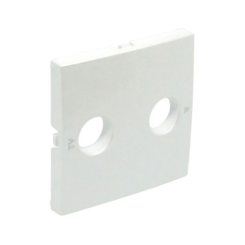 EFAPEL 90776 TBR TAPA PARA TOMA R-TV LOGUS BLANCO