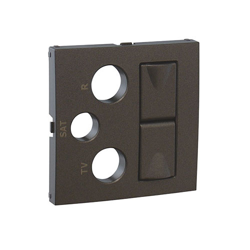 EFAPEL 90773 TIS TAPA T.MULT.R-TV-SAT-2xRJ45 LOGUS GR.
