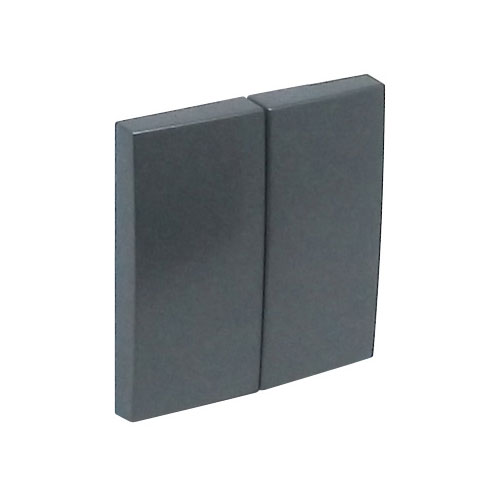 EFAPEL 90611 TIS TECLA DOBLE LOGUS GRIS